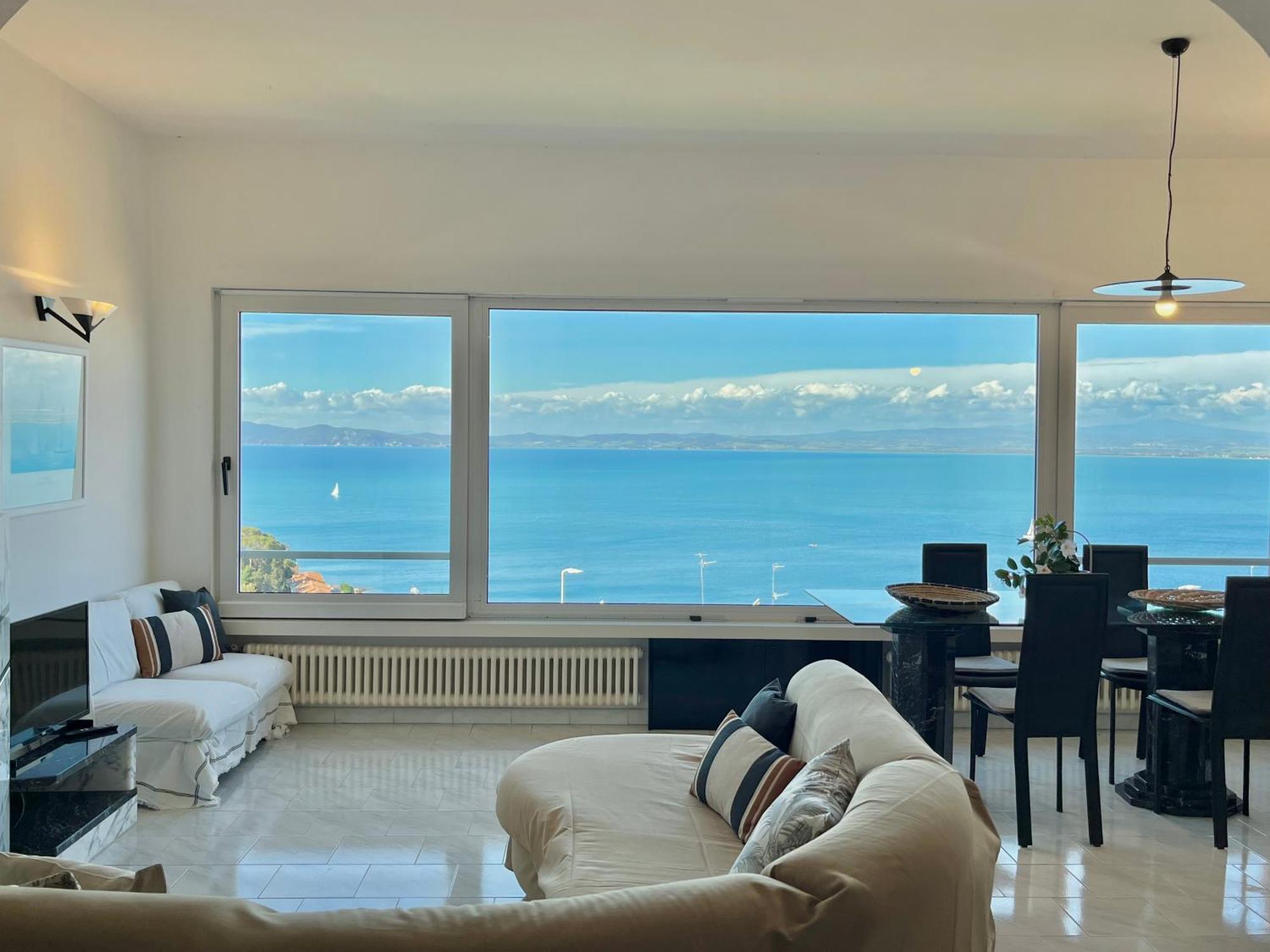 Porto Santo Stefano Vista Mare + Parcheggio Gratuito Appartement Buitenkant foto