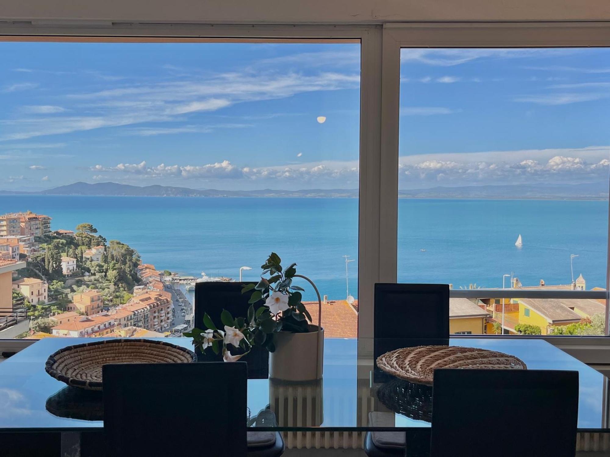 Porto Santo Stefano Vista Mare + Parcheggio Gratuito Appartement Buitenkant foto