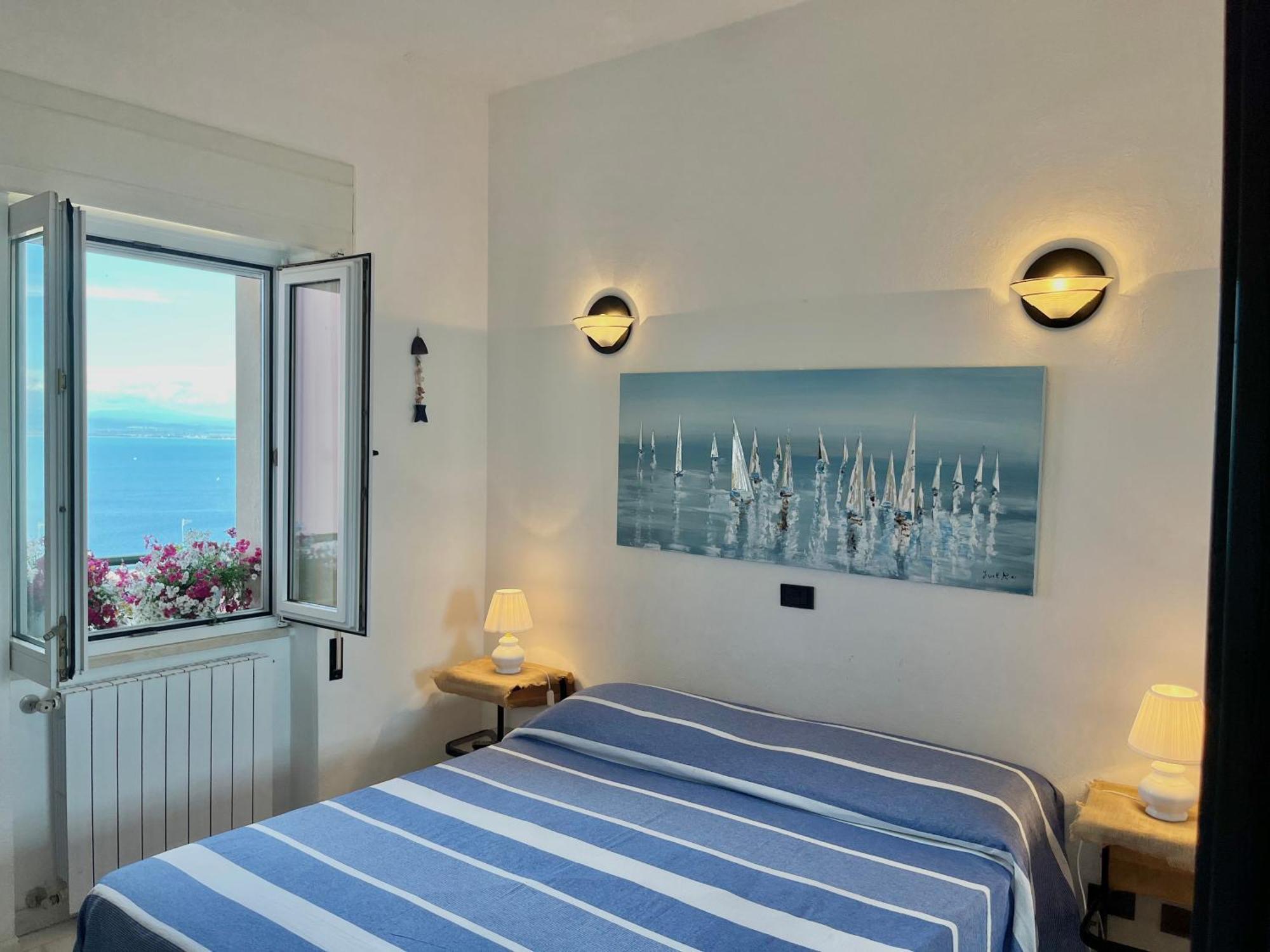 Porto Santo Stefano Vista Mare + Parcheggio Gratuito Appartement Buitenkant foto