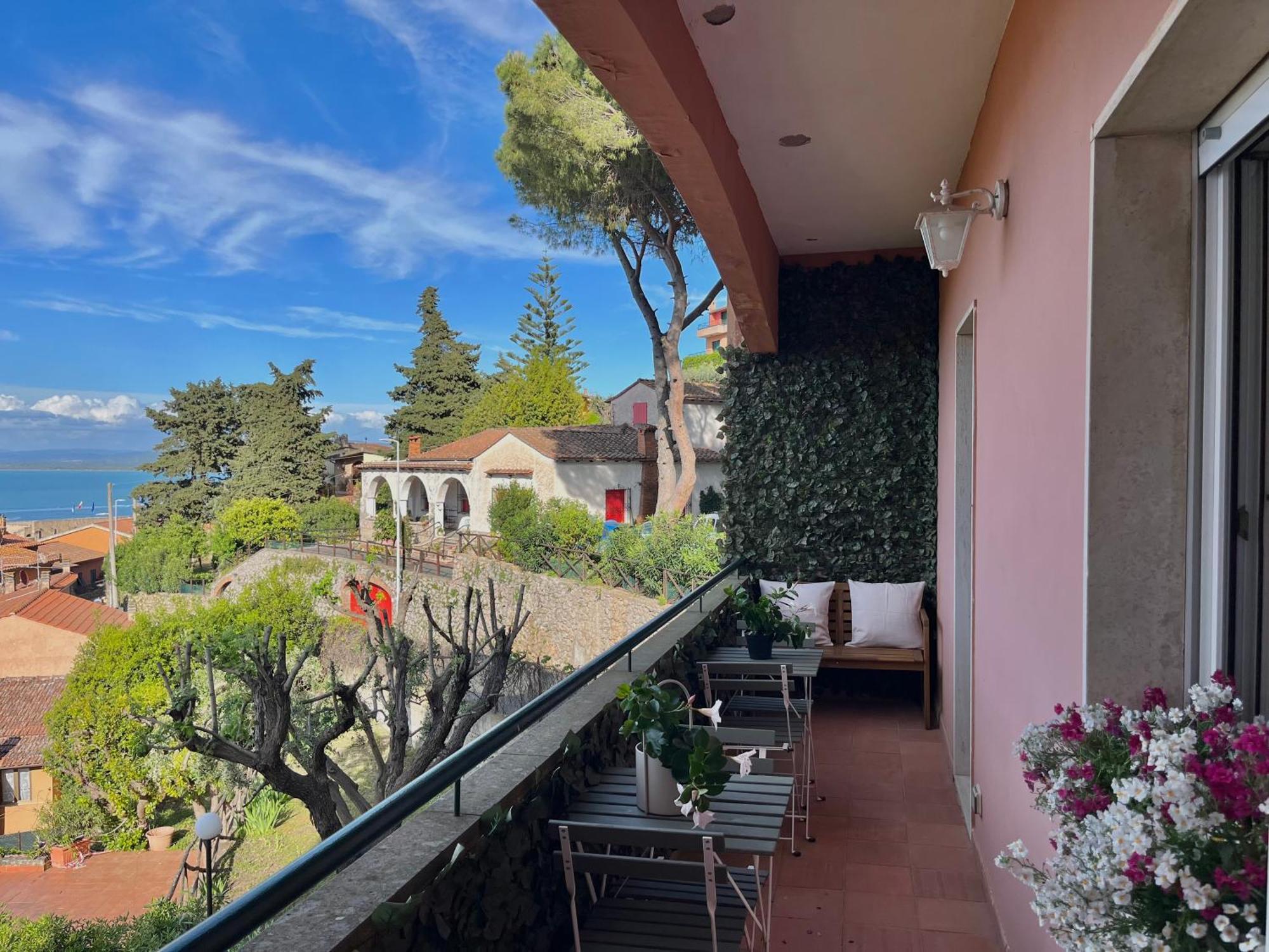 Porto Santo Stefano Vista Mare + Parcheggio Gratuito Appartement Buitenkant foto